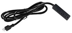 120V Grounded 3 Outlet 12 ft Extension Cord - 14 Gauge