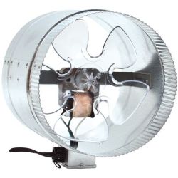 DuraBreeze Duct Fan, 8", 210 cfm