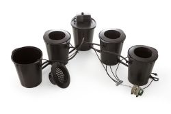 Cyclone Buckets - 4 Plant Hydroponics System