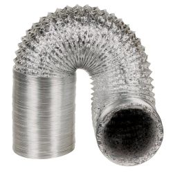 DuraBreeze Ducting, 10" x 25 with 4 Zip-Ties