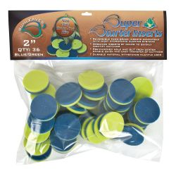 Super Starter Insert, 2", Blue/Green, 36 Pack