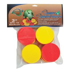 Super Starter Insert, 3", Red/Yellow, 12 Pack