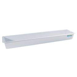 White Grow Tray, 6" x 44" x 4"